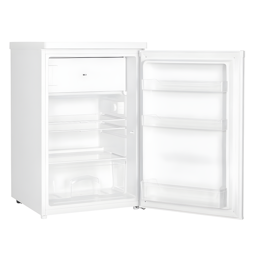 Teknix UC55R5W - White Undercounter Manual Defrost Icebox Fridge - F energy