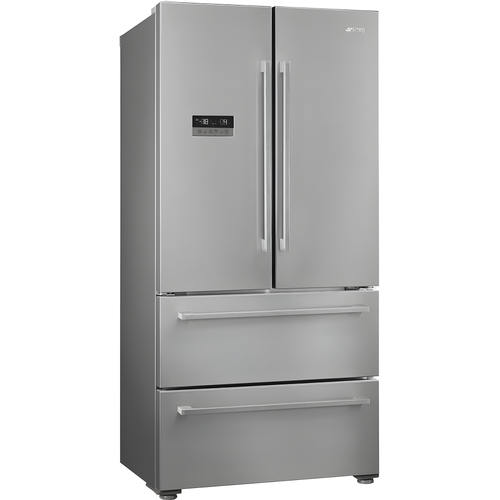 Smeg FQ55FXDE - Stainless Steel American Fridge Freezer - 539L - E Energy