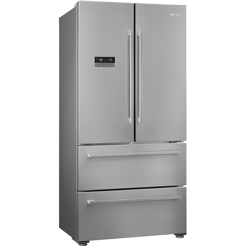 Smeg FQ55FXDE - Stainless Steel American Fridge Freezer - 539L - E Energy