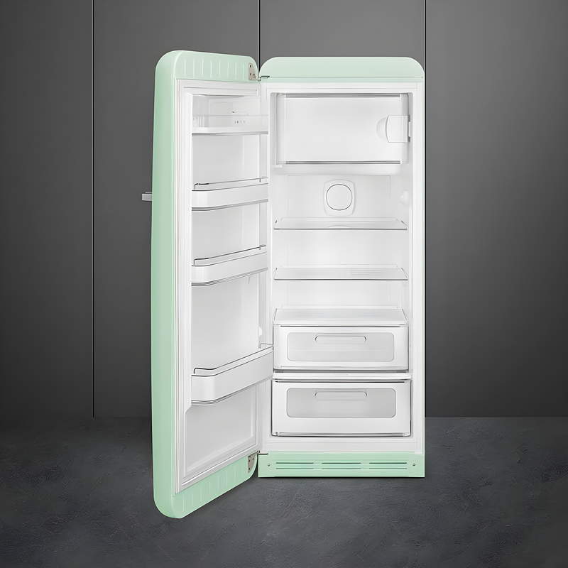 Smeg FAB28LPG6 - Pastel Green Fridge with Icebox - 244L - D/E Energy Rating