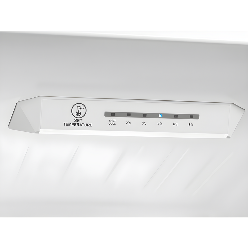 Midea MDRB424FGC01I - White Fridge Freezer - 310L 60/40 Total No Frost - C Rated