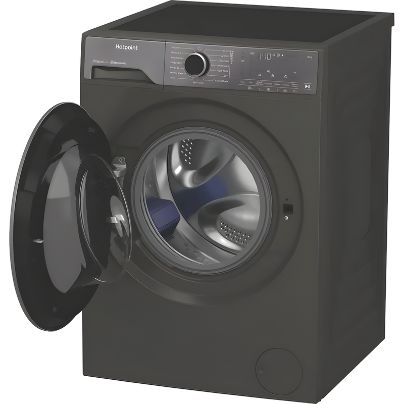 Hotpoint HP 124GA CARE UK - Grey 12KG Washing Machine - A Energy