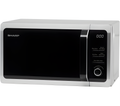 SHARP R274SLM - Silver Solo Microwave - 20L Capacity - E energy rating