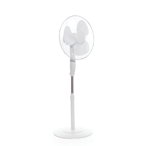 Daewoo COL1648GE - White 16" Pedestal Fan - 3 Speed Settings - 40W