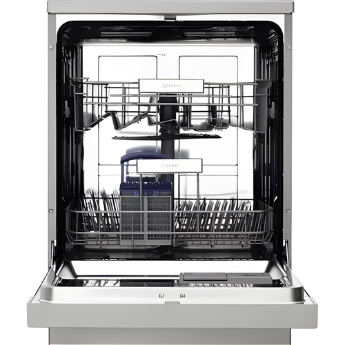 Indesit IN2FE13CNO7SUK - Silver Freestanding Dishwasher - 13 Place Settings - E Energy