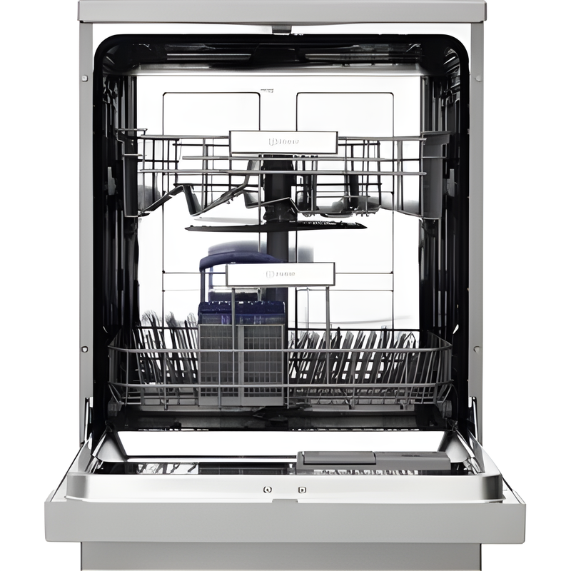 Indesit IN2FE13CNO7SUK - Silver Freestanding Dishwasher - 13 Place Settings - E Energy