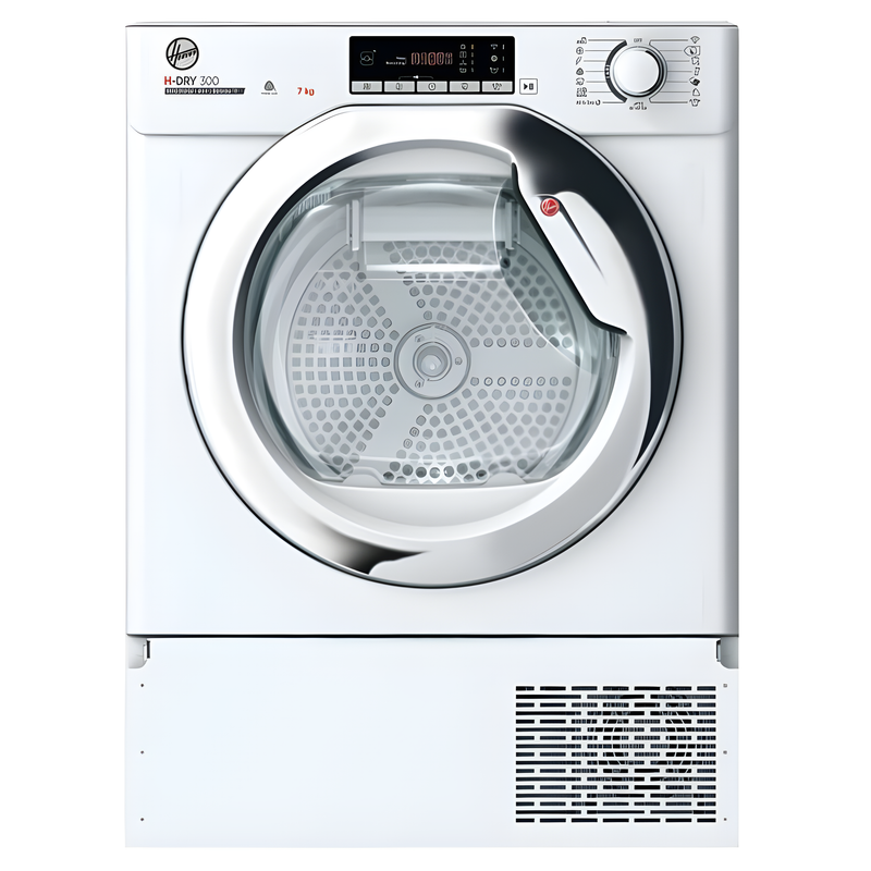 Hoover BATD H7A2TCE-80 - White 7KG Heat Pump Tumble Dryer - Integrated - A++ Energy Rating
