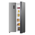 Statesman SBS177X - Silver Frost Free American Fridge Freezer - F energy