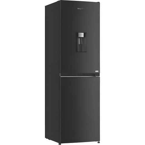 Hotpoint HPKF 3241W XR4UK - Black Steel Fridge Freezer - 50/50 Frost Free - E Energy