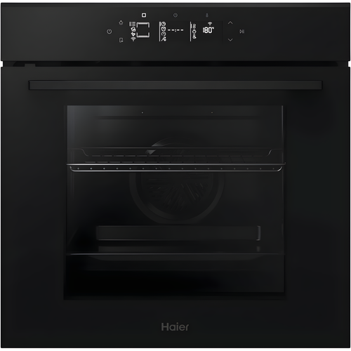 Haier H6 ID25G3HTB2 - Black Built-In Single Oven - 77L - A++ Energy