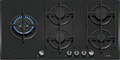 Neff T29RHS4S0 - Black 92cm Gas Hob - 5 Burners