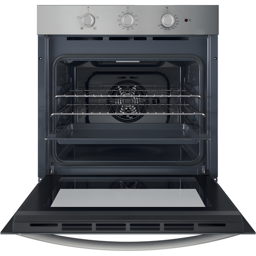 Indesit IO 233 X UK - Stainless Steel Single Oven - 66L - A Energy Rated