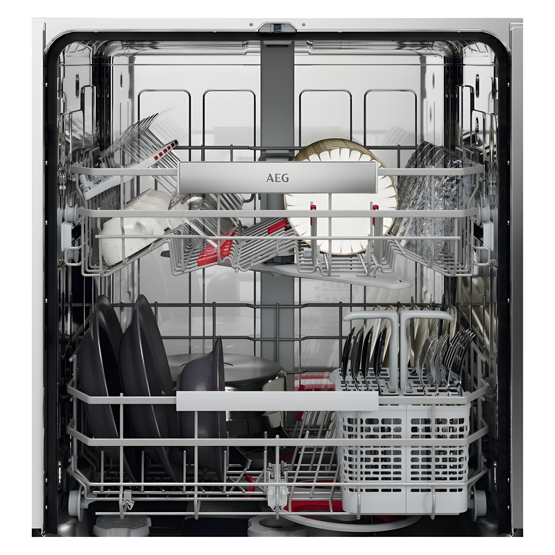 AEG GI8200A1SN - Black Integrated Dishwasher - 13 Place Settings - A Energy