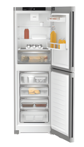 Liebherr CNSFD5204 - Silver Freestanding Frost Free Fridge Freezer - D energy