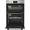 Hotpoint DIH 82D1 IX - Stainless Steel Built-In Double Oven - 71L + 38L - A Energy