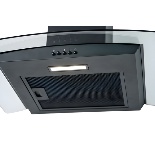 CDA SCCV60BL - Black Chimney Extractor - A Energy Rating
