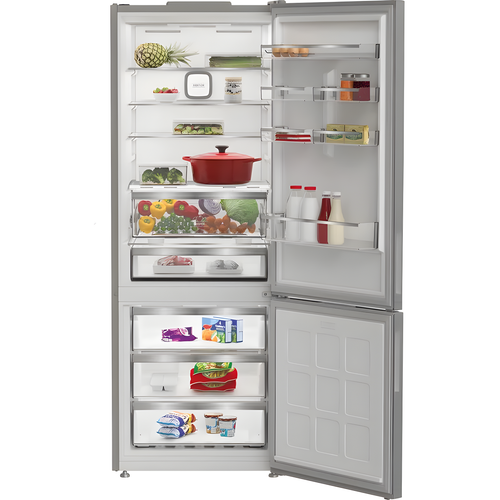 Hotpoint HPK2 6493 XP5UK V - Inox Fridge Freezer - 490L - Dual No Frost