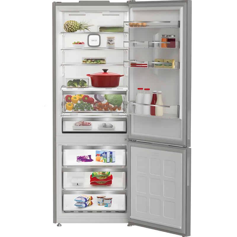 Hotpoint HPK2 6493 XP5UK V - Inox Fridge Freezer - 490L - Dual No Frost