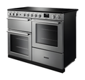 Rangemaster Nexus 110 NEXO110DFPCBL/CM1 - Charcoal Black Dual Fuel Range Cooker - 110cm - A Energy