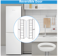 Midea MDRB379FGD01 - Midea MDRB379FGD01 Combi Fridge Freezer D Rated in White
