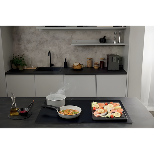 Haier HAMTCB86IWCS - Black Induction Hob - 4 Zones - 80cm