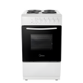 Midea MFO20DME4H109-WH - White 50cm Freestanding Electric Cooker - Sealed Plates - A Energy