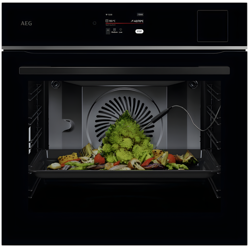 AEG TP8SB731AB - Black Built-In Single Oven - 70L - A+++ Energy Rated