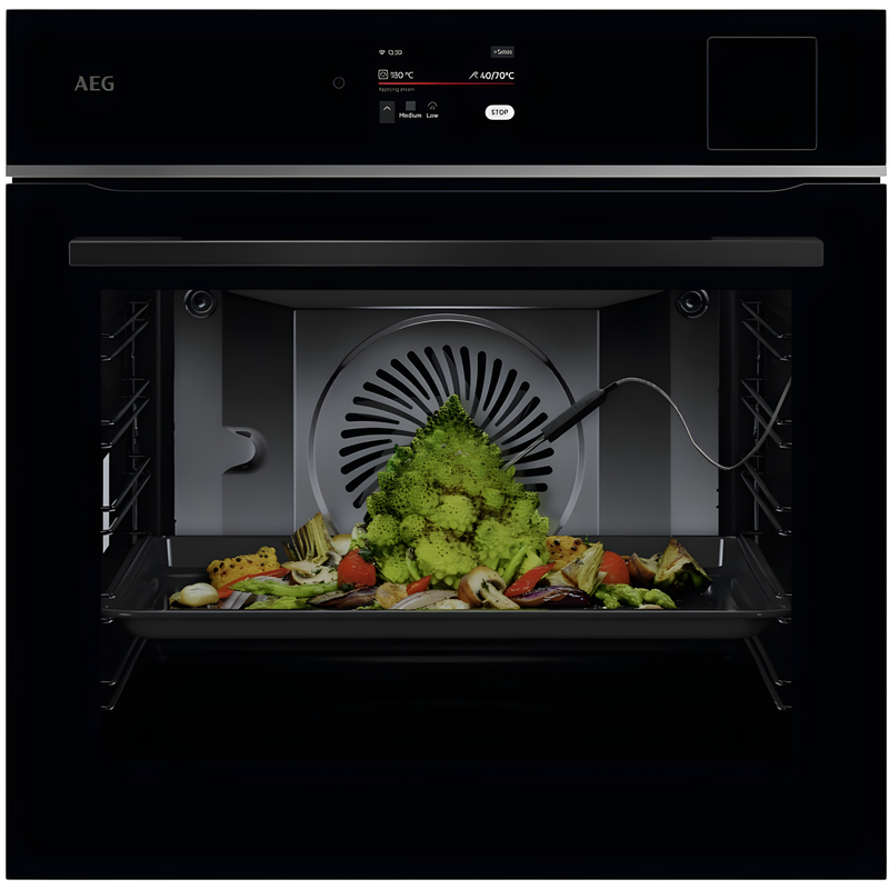 AEG TP8SB731AB - Black Built-In Single Oven - 70L - A+++ Energy Rated