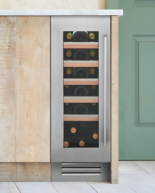 Caple Wi3150 - Black Integrated Wine Cooler - 20 Bottles - F Energy