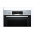 Bosch HQA574BS3B Series 4 - Stainless Steel Single Oven - 71L Capacity - Pyrolytic Self-Cleaning - A+ Energy Rating