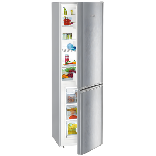 Liebherr CUELE3331 - Silver Freestanding 70/30 Fridge Freezer - E energy