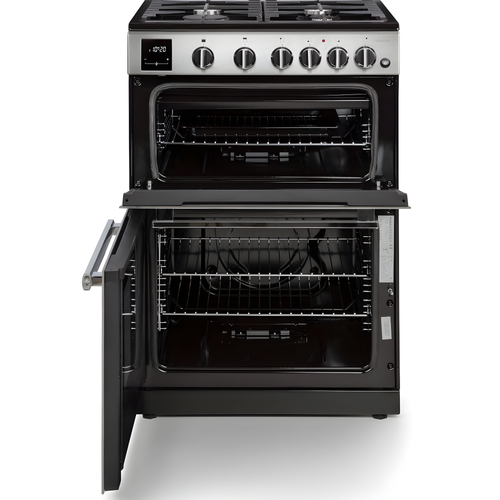 Rangemaster PROPL60NGFSS/C - Stainless Steel Gas Cooker - Double Oven - A+ Energy Rating