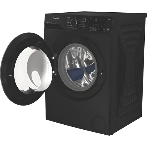 Hotpoint HB103WBCAREUK - Black 10KG Washing Machine - 1400 RPM - A energy