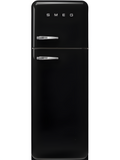 Smeg FAB30RBL5UK - Black Freestanding 80/20 Fridge Freezer - D energy