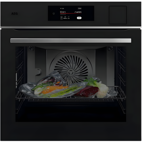 AEG TP8SB731AT - Matte Black Single Oven - 70L - A++ Energy