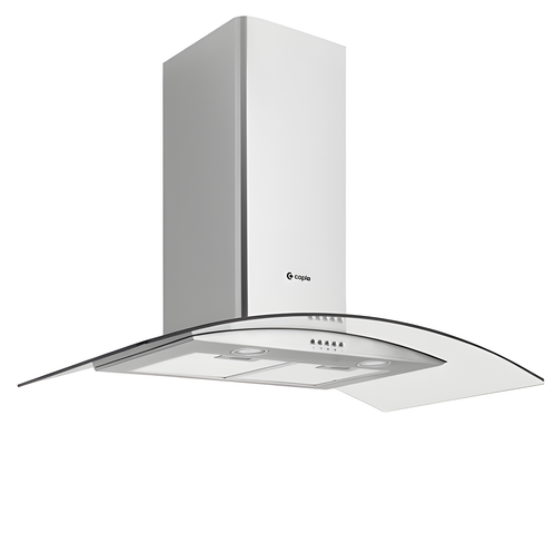 Caple CGC911 - Stainless Steel 90cm Wall Chimney Cooker Hood - 456m³/h - C Energy