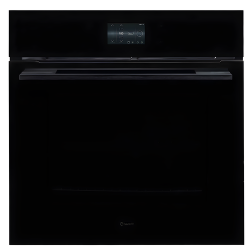 Caple C2601BG - Black Glass 67 Litre Single Oven - Pyrolytic Self-Cleaning - A Energy Rating