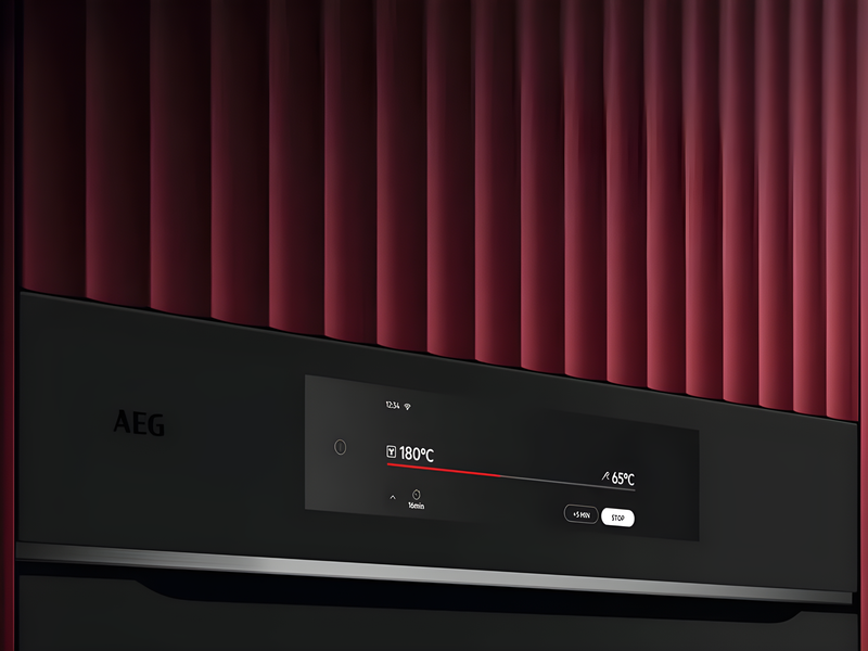 AEG TT9PB831AT - Black Single Oven - 71L Capacity - A++ Energy Rating