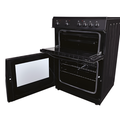 Statesman EDC60B2 - Black 4 Zone Electric Cooker - A energy