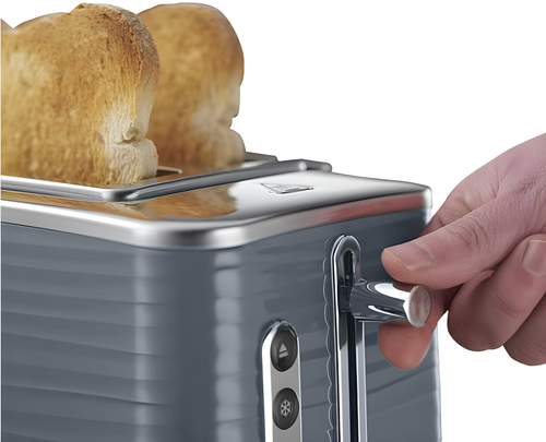 Russell Hobbs 24373 - Grey 2 Slice Toaster - 1050W - No energy rating