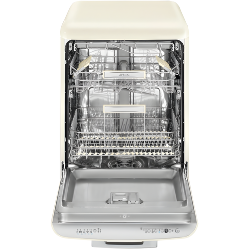 Smeg DFFABCR - Cream Dishwasher - 13 Place Settings - B Energy Rated