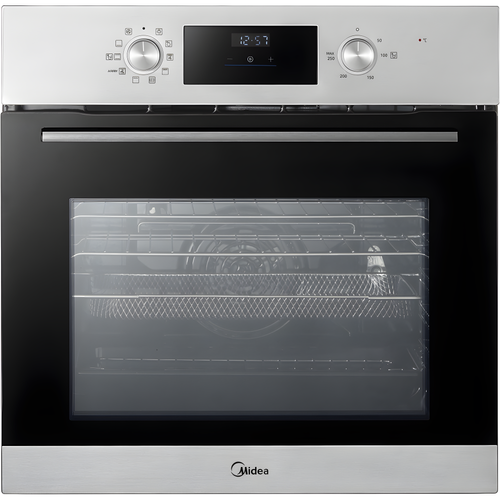 Midea MBO65M90D2-SS - Stainless Steel Built-In Electric Single Oven - 71L - A+ Energy