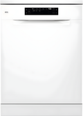 AEG GF6100C2SNW - White Freestanding Dishwasher - 44 dB - B Energy