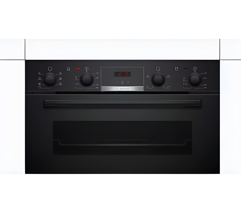 Bosch NBS533BB0B - Black Built under Electric Double Oven - A/B energy