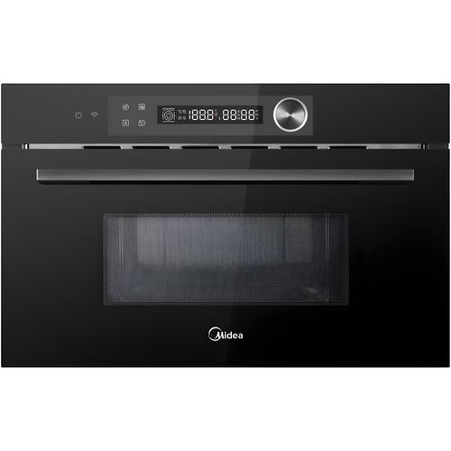 Midea MBOTG934E4MO-BK - Black Built-In Grill Microwave - 34 Litres