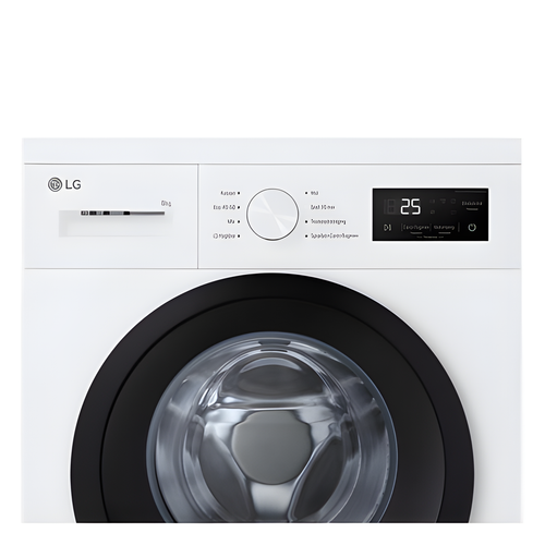 LG F4A10S8NWK - White 8KG Washing Machine - 1400 RPM - A energy