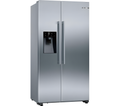 BOSCH KAD93AIERG - Brushed Steel American Fridge Freezer - 533L Capacity - E Energy Rating