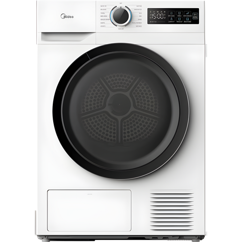 Midea MD110H80D/W-UK - White 10KG Heat Pump Tumble Dryer - 15 drying programmes - A++ energy