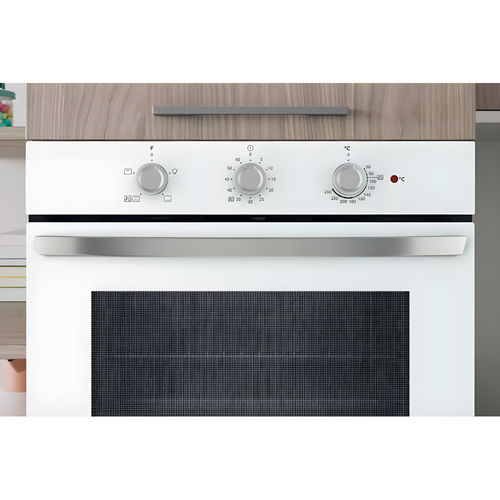 Indesit IO 232H W - White Built-In Electric Single Oven - 71L - A Energy