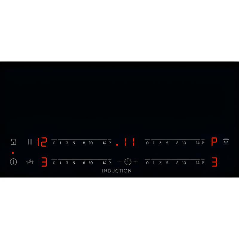 Electrolux LIS824 - Black Induction Hob - 80cm - 4 Zones